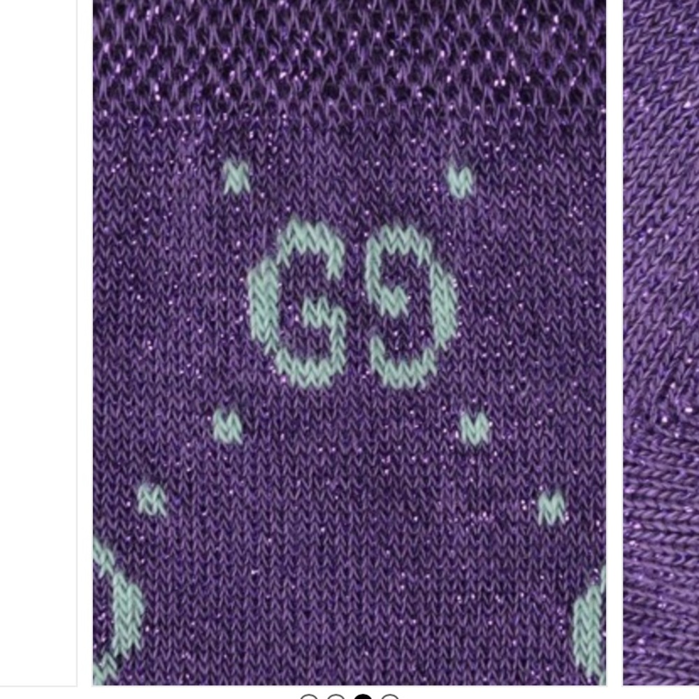 Gucci Purple Kids Socks - Picture 3 of 6